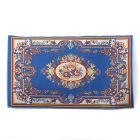 E4911 - Blue Floral Cameo Rug