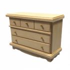 BA025 - Barewood Chest of drawers