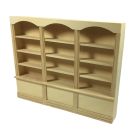 Large Barewood Bookcase (BA042)