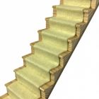 CASN81 -Buttermilk Cream Stair Carpet