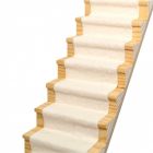 CASXN01 - Natural Light Cream Soft Cream Stair Carpet
