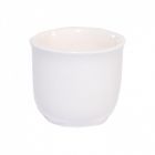 CP029W - Medium White Flower Pot