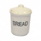 CP060WP - White Printed Bread Bin
