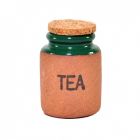 CP080GR - Large Tea Storage Jar with Green Glaze
