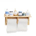 D1168 - Long Bath Shelf and Towels