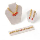 D1261 - 1:12 Scale Ruby Jewellery Set