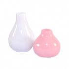 D4167 - Pink & White Vases