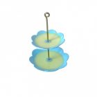 D4281 - Yellow and Blue Cake Stand