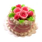 D5097 - Pink Cake with Roses