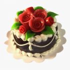 D5098 - Chocolate Cake with Roses
