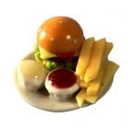 D5103 - Burger Meal with Fries
