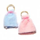 MC8001 2 Towel Rings with His & Hers Towels