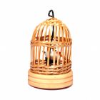 MC5050 Bamboo Bird Cage with Bird