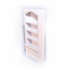 DF133WH - 1:12 Scale Small Shop Shelves White