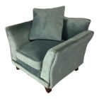 DF456 - Dark Grey Velvet Chair 