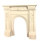 DF702 - Dolls House White Fireplace by Streets Ahead