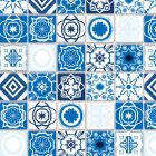 DIY788A - Embossed Mediterranean Tiles