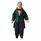 DP447 - Man in Green Jacket and Red Bow Tie