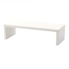 E3726 - Modern White Low Table/Shelf