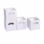 E9311 - White Storage Boxes