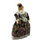 EM3641 - Lady in Tudor Style Dress with ruff