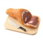 DM-F195 - Gammon with Board and Knife