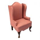 GS0540 - Pink Wingback Armchair