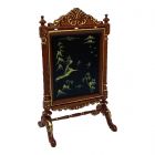 JY0184 - Wooden Painted Fire Screen
