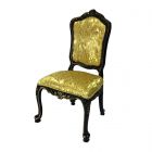 JY0257 - Black and Gold Dining Chair