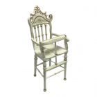 JY0301 - White Hand Painted Highchair
