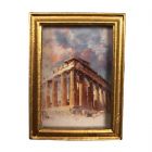 MC605 - Picture of Greece in a gold frame