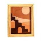 DISCONTINUED - Picture of abstract desert with buildings