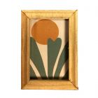 DISCONTINUED - Picture of tropical sun and leaf art 