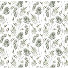 R020 - Tropical Leaf Print Wallpaper