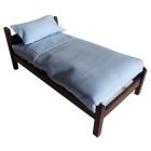 MS165 - Single Sheet and Pillowcase - Blue
