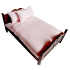 MS168 - Double Sheet and Pillowcases - Pink