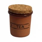 CP025G - Glazed Tea Storage Jar