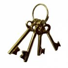 D1919 Set of Brass Keys