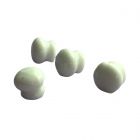 DIY683 - Small White Knobs (pk4)