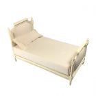 E4306 - Cream Upholstered Single Bed