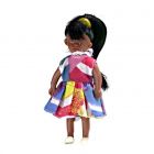 00024 - Girl Doll in Patterned Dress