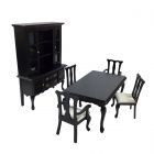 Black Dining Room Set (T0133)