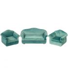 T2021 - Teal Sofa Set