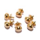 TC1063 - 6.3mm Diameter Brass Door Knobs (Pk 6)