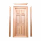 TC6007 6 Panel Barewood Internal Door