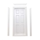 TC6007W 6 Panel White Internal Door 75x175x8mm