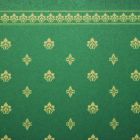 Garden Crest Wallpaper Green / Ivory - DIY076C