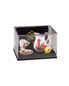 Breakfast Set In Rooster Design