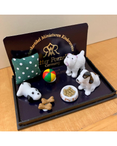 Porcelian Dog Set (Discontinued)