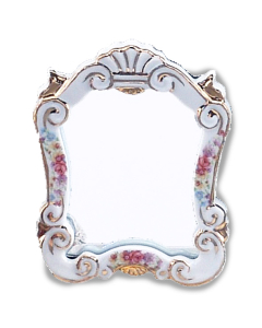 RP16276 - Dresden Rose Baroque Mirror